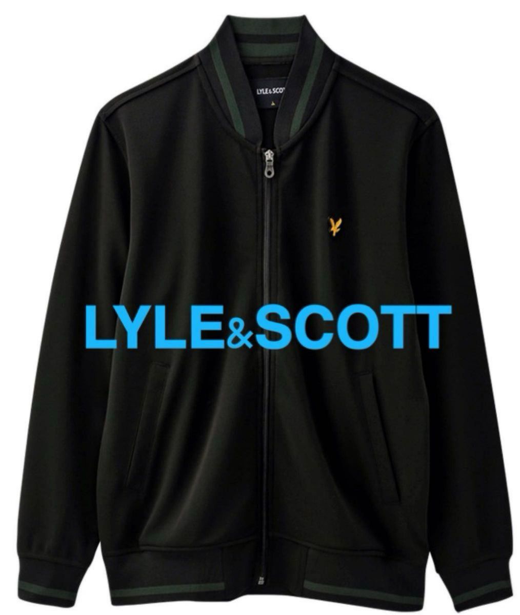 LYLE&SCOTT ライル＆スコット　ジップジャケット　ブルゾン ジャケット　アウター　メンズ　Lサイズ　ブラック　送料込み