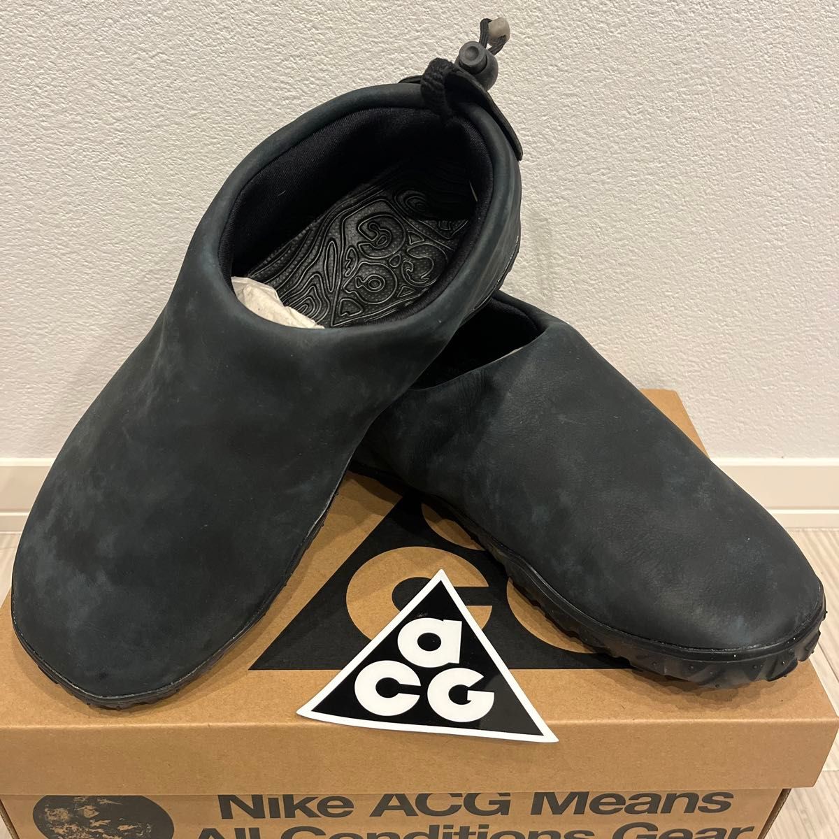 ナイキ ACG エア モック プレミアム ブラック