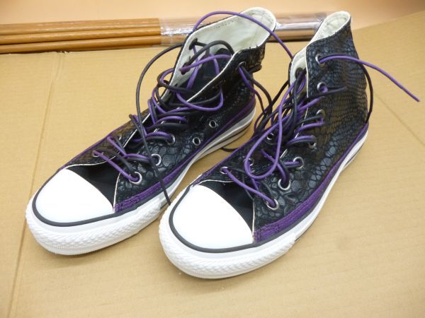 コンバースオールスター　CONVERSE　ALLStar　23.5㎝（4.１/2）　紫　サン121　　送料無料 管ta　　24MAR_画像1