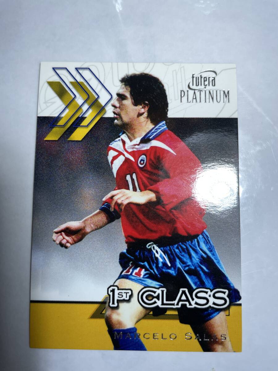 futera PLATINUM2001 WORLD STARS FIRST CLASS MARCELO SATLAS BESE CARD 26 マルセロ サラス フテラ プラチナム チリ_画像1