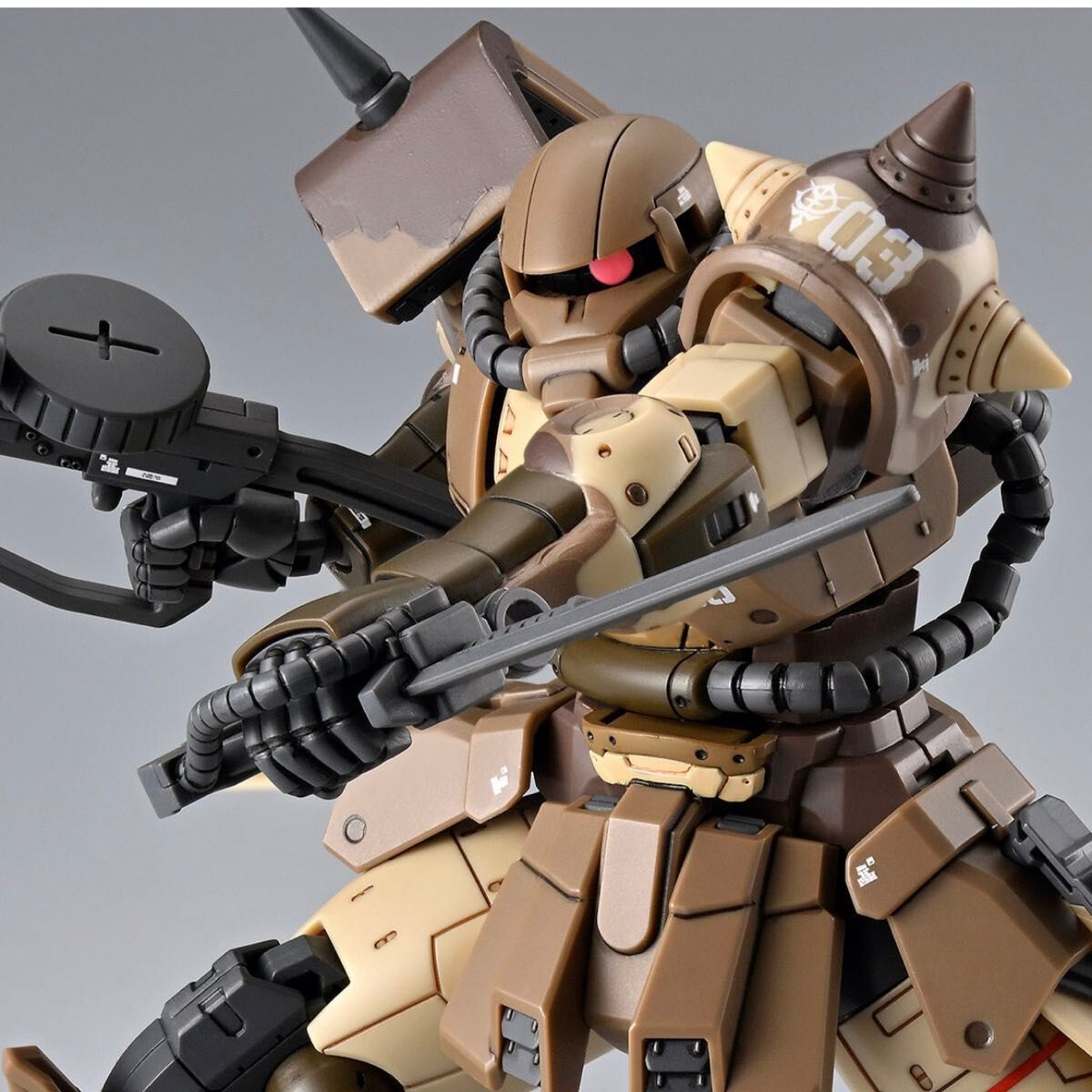 褐色のサザンクロス隊　5体セット ＨＧ 1/144 高機動型ザク 地上用　機動戦士ガンダム ククルス ドアンの島