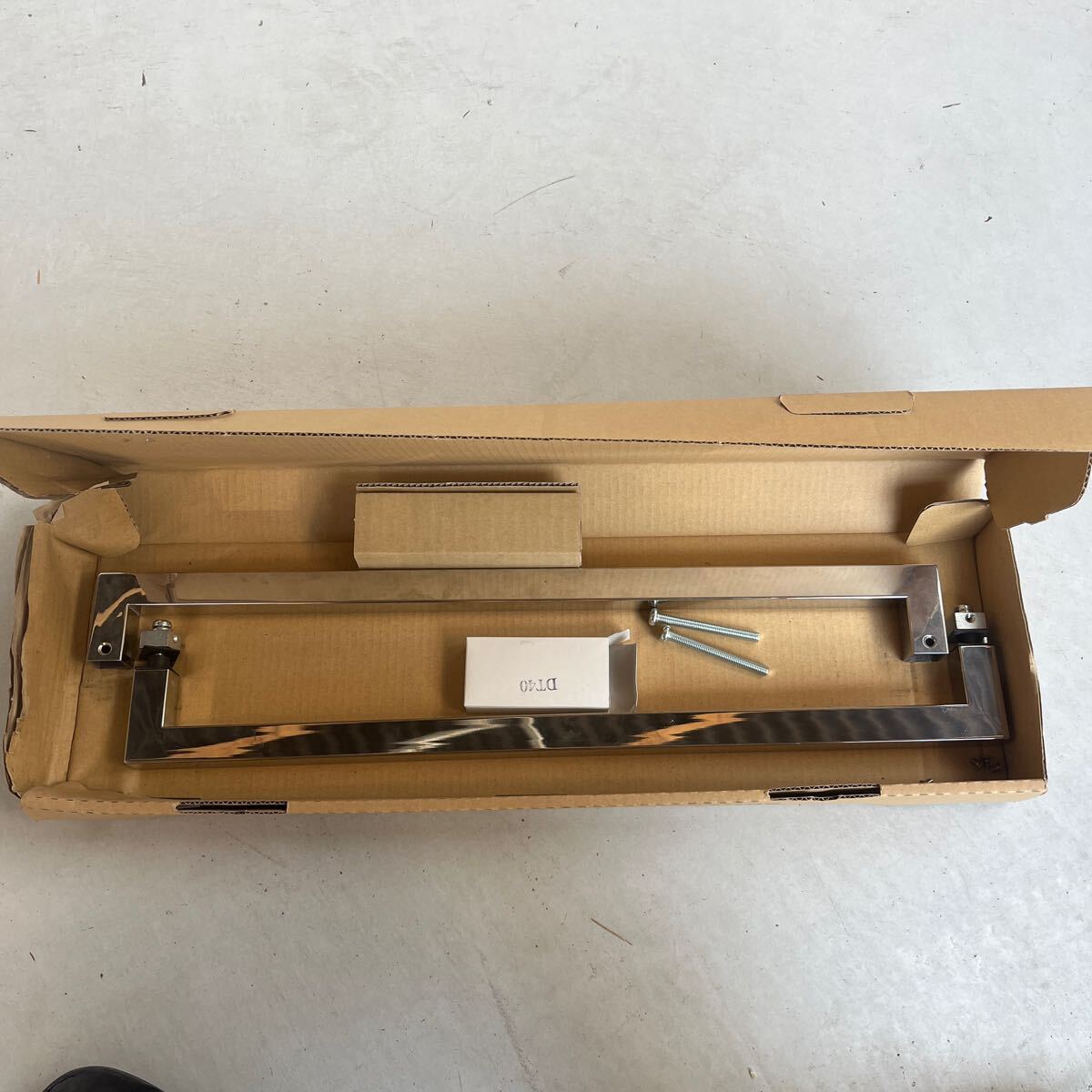 ドアハンドル ユニオン G1171-01-023 DT40ドア厚12 扉 把手 取手 ハンドル DIY コンテナハウス 未使用品
