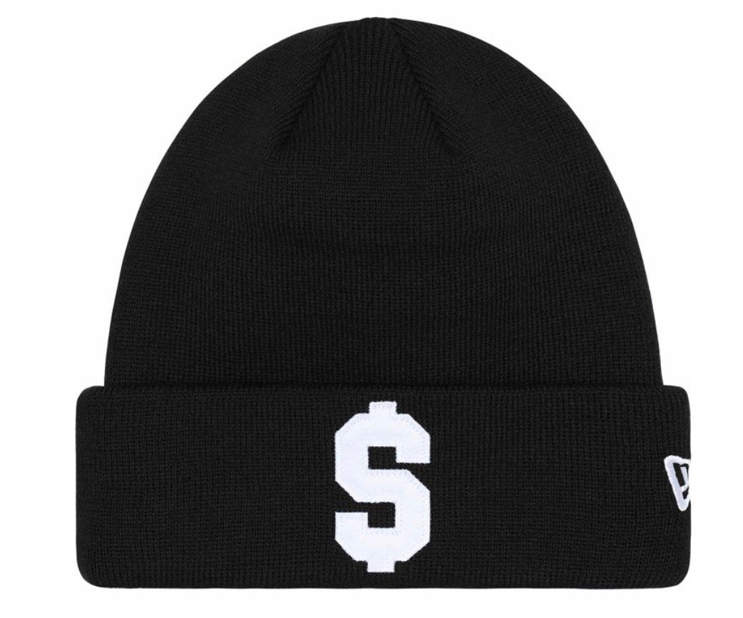 Supreme New Era $ Beanie Black シュプリーム ニューエラ ドル ビーニー  ブラック 黒