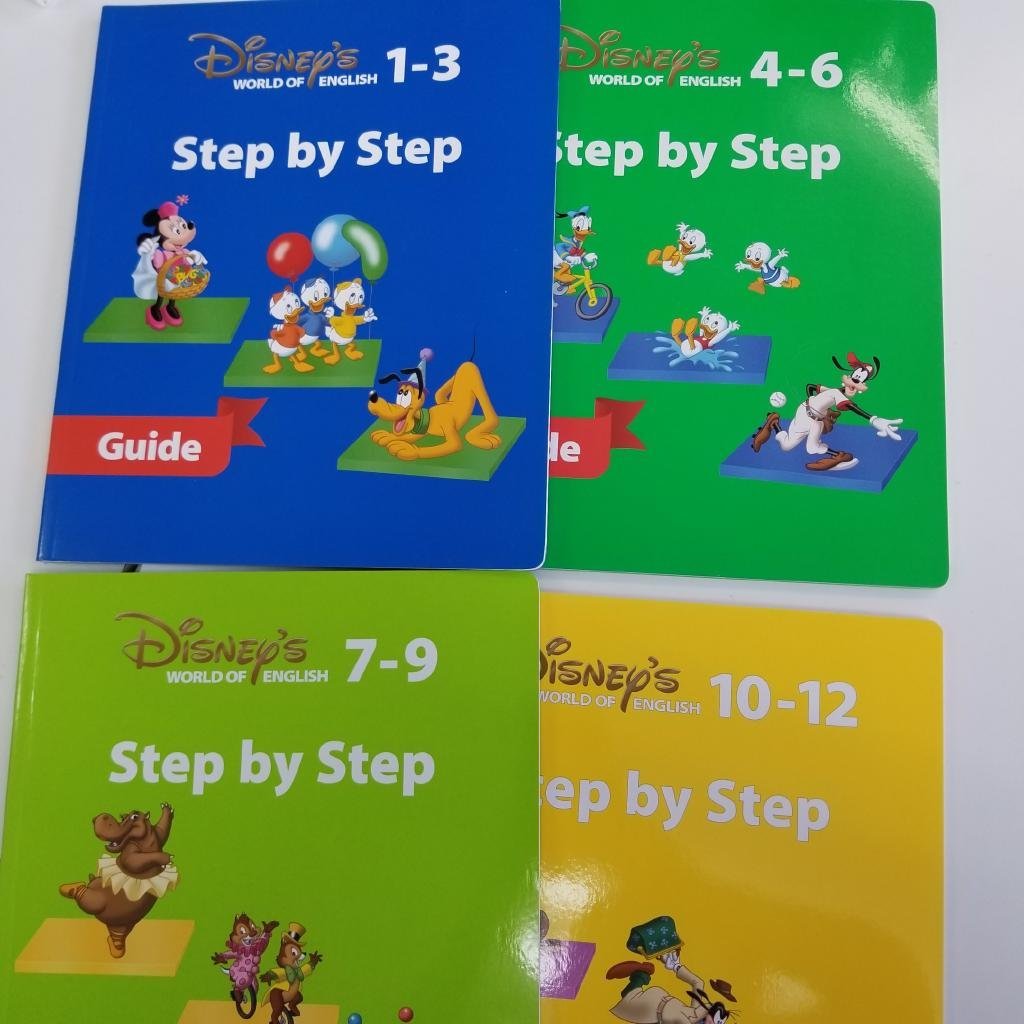 [ including carriage ] Disney English system teaching material * toy Disney\'s World of Einglish Step by Stepbook@DVD DVD remote control /n471956