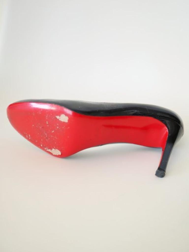 【送料込】Christian Louboutin ◇ パンプス ◇ レディース【6434724】クリスチャンルブタン 23.5 ブラック / 大人 エレガント ミスジーナ_画像5