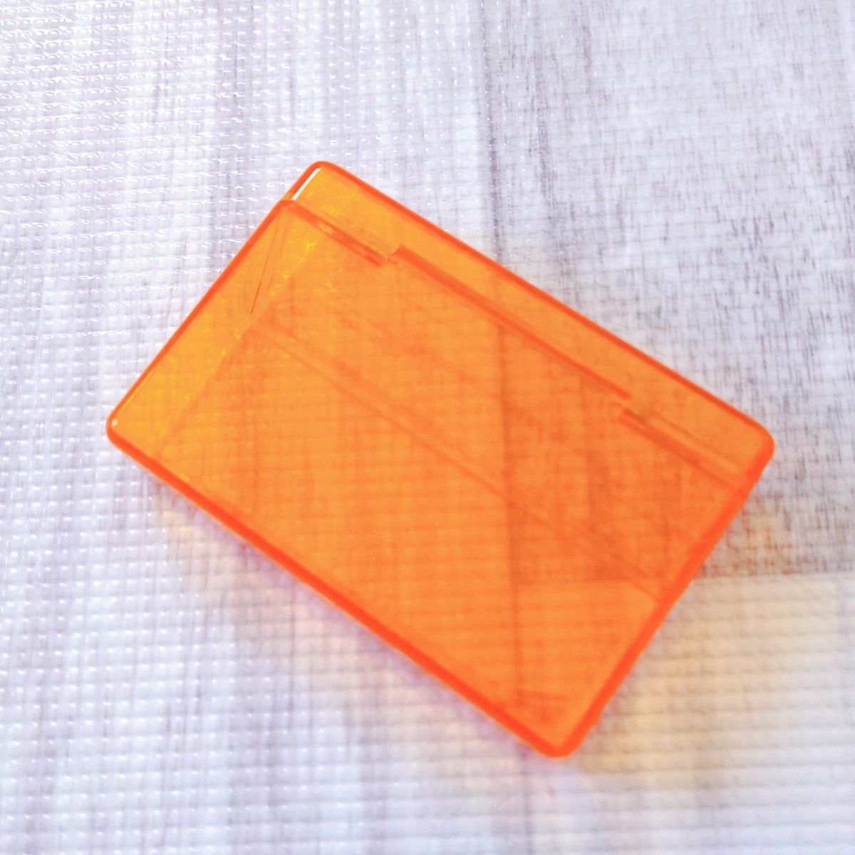 加熱式タバコ 保護ケース ILUMA対応 超薄い 色付き透明なケース オレンジ