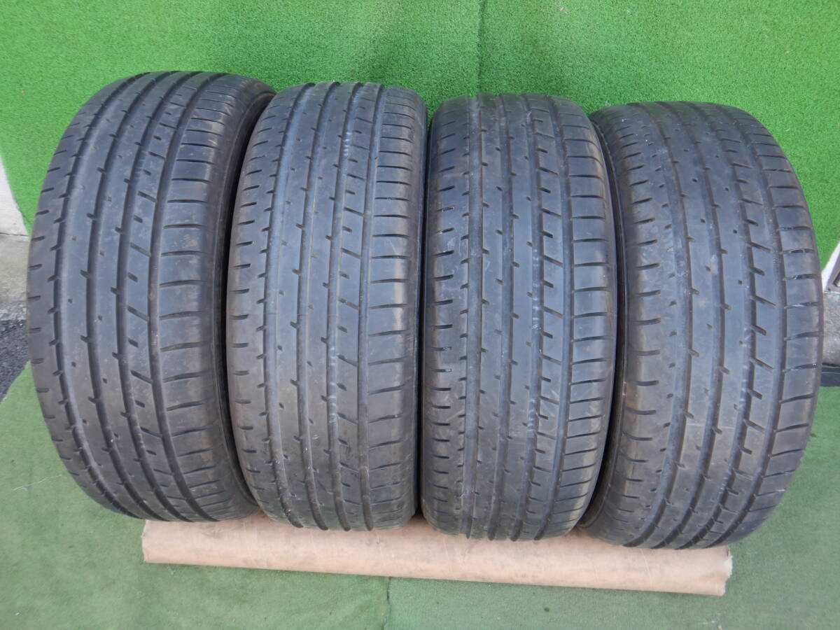 ★TOYO PROXE S R46A 夏タイヤ★225/55R19 99V 残り溝:7.5mm以上 2021年製 4本 MADE IN JAPAN_画像1