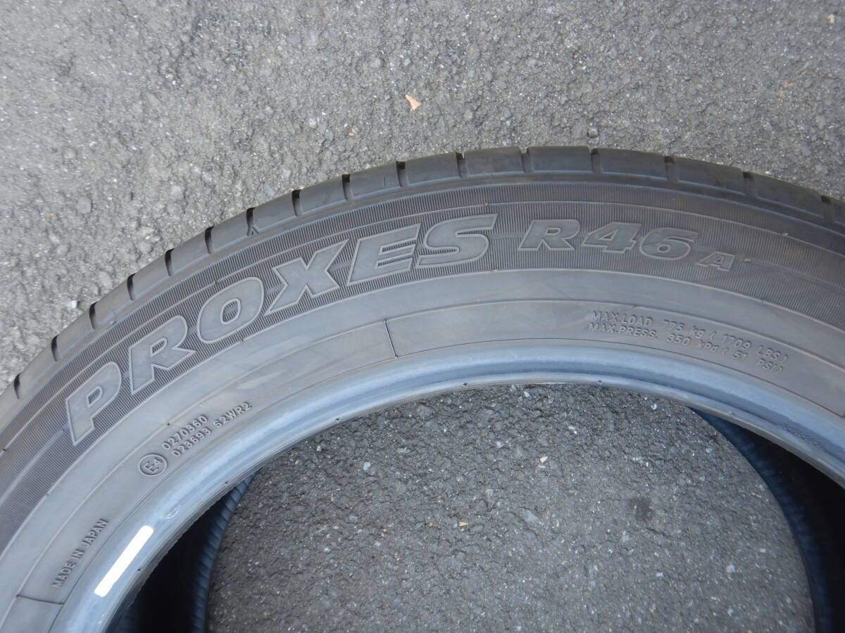 ★TOYO PROXE S R46A 夏タイヤ★225/55R19 99V 残り溝:7.5mm以上 2021年製 4本 MADE IN JAPAN_画像7