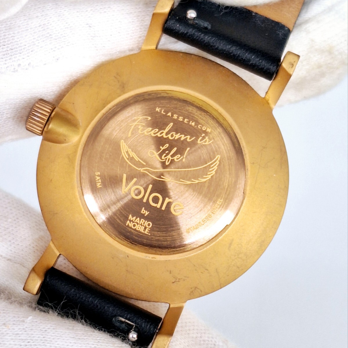 305 KLASSE14 クラスフォーティーン Volare ヴォラレ 腕時計 時計 レザーベルト 3針 ラウンド 5ATM ウォッチ クォーツ クオーツ WK_画像6