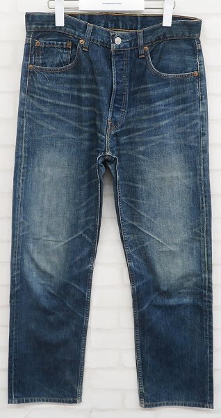 3P6163/リーバイス 501-0105 ユーズド加工デニム フィリピン製 Levi’s_画像2