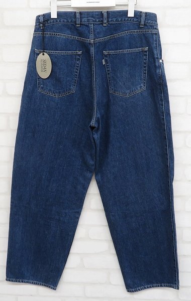 3P6281/SEDAN ALL-PURPOSE Oval Logo Denim Pant SD23F-PT07 セダンオールパーパス デニムパンツ_画像3