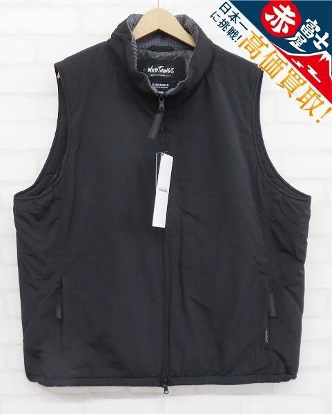 3J4045/未使用品 WILD THINGS MARSHMALLOW VEST WT23103SN ワイルドシングス マシュマロベスト_画像1