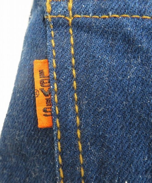 3P6074/リーバイス 602-0217 ベルボトムデニム オレンジタブ レディース Levi’s ビンテージ_画像5