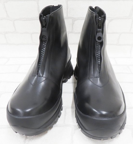 2S9056/未使用品 foot the coacher ZIP BOOTS フットザコーチャー ジップブーツ 8_画像2