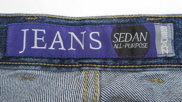 3P6281/SEDAN ALL-PURPOSE Oval Logo Denim Pant SD23F-PT07 セダンオールパーパス デニムパンツ_画像4