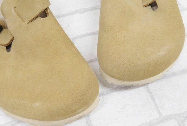 2S8950/BIRKENSTOCK Boston スエードサンダル ビルケンシュトック ボストン_画像7