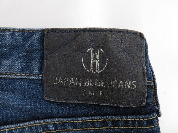 3P5725/JAPAN BLUE JEANS J8717R01 ユーズド加工ストレッチデニムパンツ ジャパンブルージーンズ_画像4