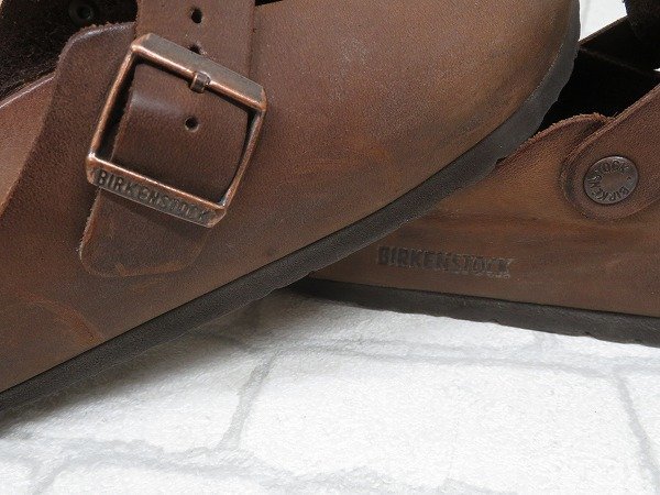 2S8958/ビルケンシュトック ボストン レザー サンダル BIRKENSTOCK BOSTON_画像8