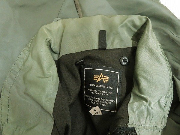 3J3933/ALPHA PARKA ECWCS 2ND GEN USA製 アルファ エクワックス ジャケット_画像6