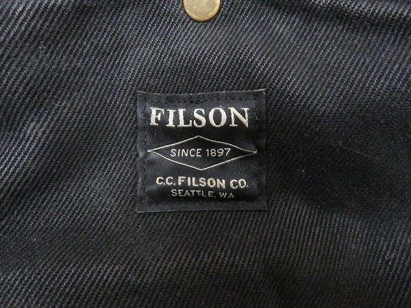 1B6373/FILSON 2WAY ラギッドツイルオイルドコットンブリーフケース フィルソン ショルダーバッグ ハンドバッグ_画像7