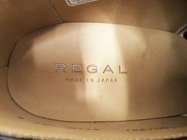 2S9037/新品 REGAL 811R AL ストレートチップシューズ リーガル_画像6