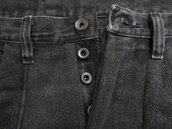 3P6296/ink ONE DOZEN PANEL Wrangler remake Denim pants ink Wrangler