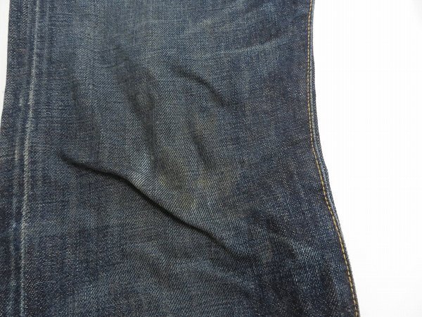 3P6298/RRL LOW STRAIGHT ユーズド加工ストレートデニムパンツ USA製_画像8