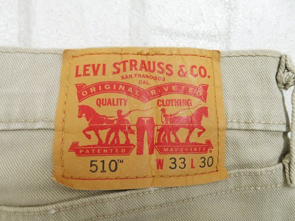 3P6327/リーバイス 05510-0605 510 ストレッチスキニーパンツ Levi’s_画像4