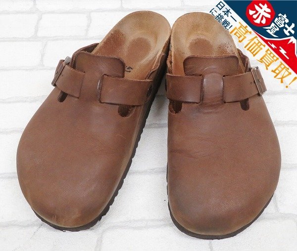 2S8958/ビルケンシュトック ボストン レザー サンダル BIRKENSTOCK BOSTON_画像1