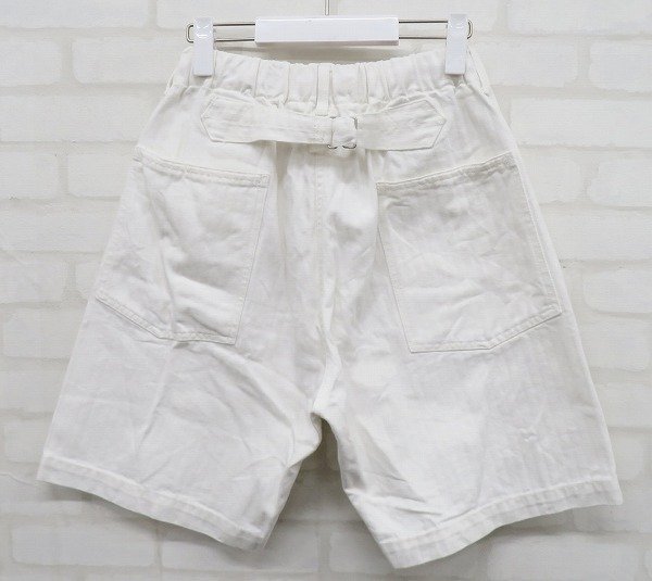 3P5767/POST O’ALLS 3307S-HBDS E-Z ARMY-NAVY SHORTS ポストオーバーオールズ ショーツ ショートパンツ_画像3