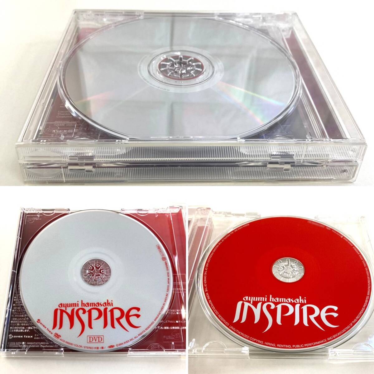 CD　57　浜崎あゆみ　INSPIRE　ayumi hamasaki　DVD_画像2