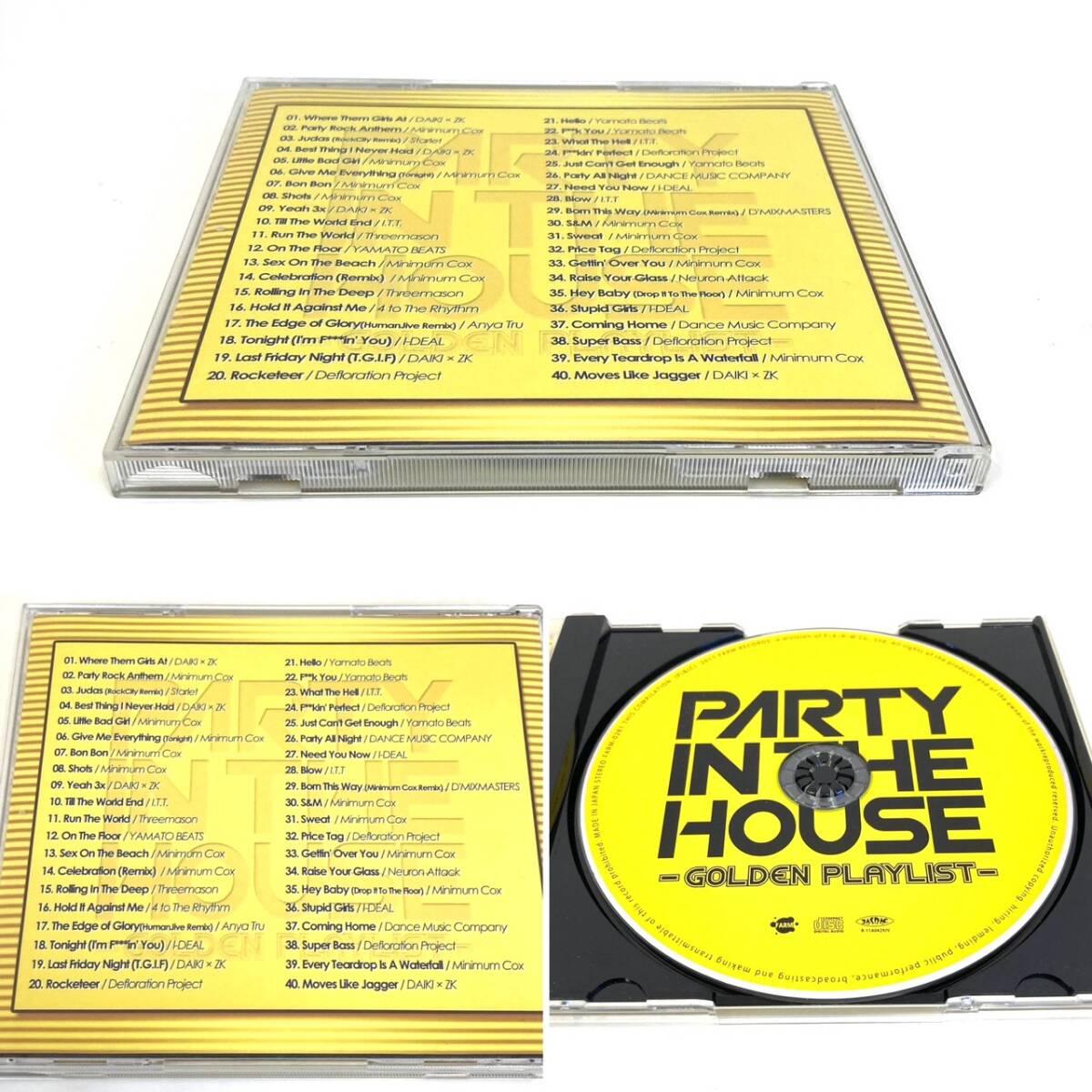 CD　1920　オムニバス　PARTY IN THE HOUSE ―GOLDEN PLAYLIST―