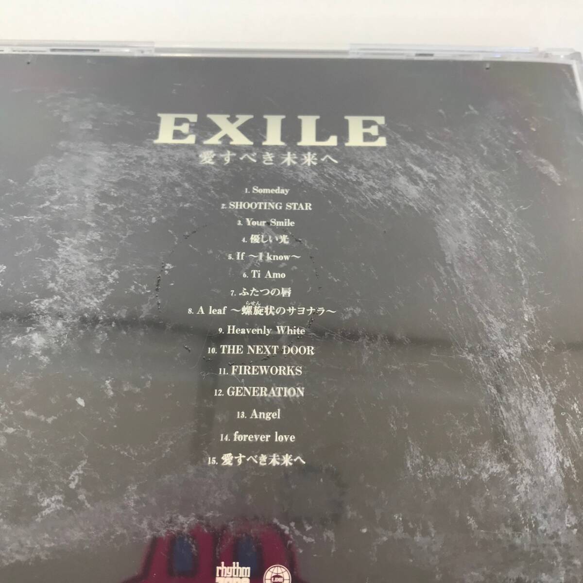 CD　108　EXILE　愛すべき未来へ