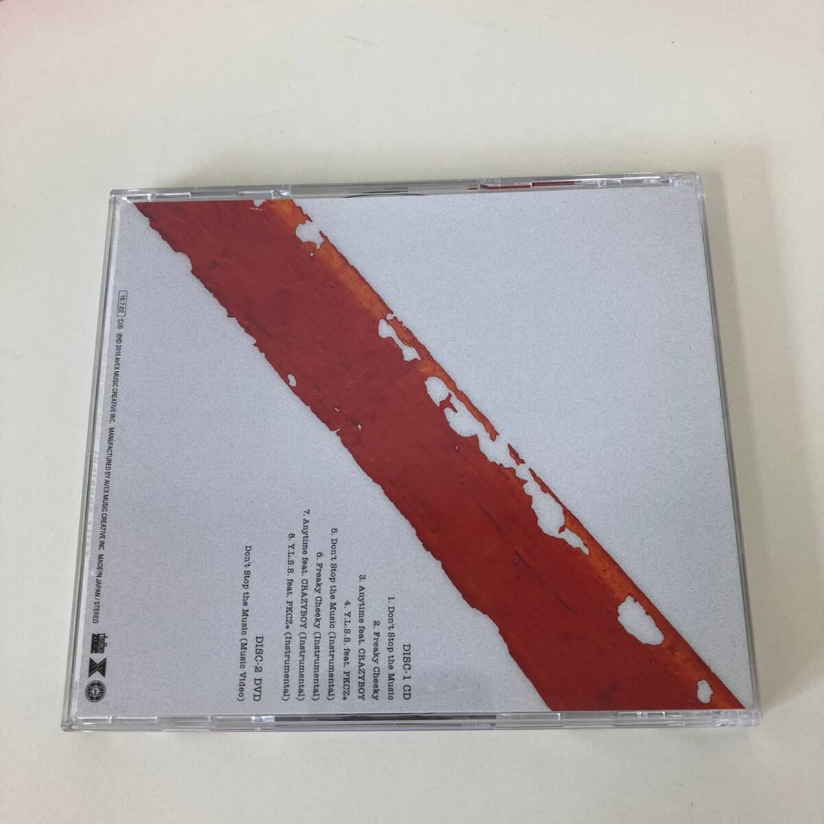 CD　18　EXILE SHOKICHI　Don’t stop the Music　DVD