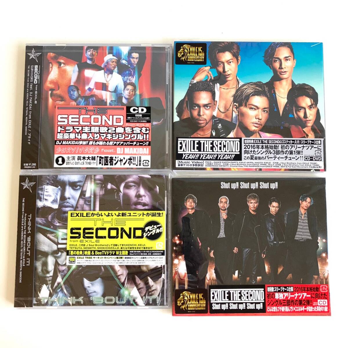 CD　305　THE SECOND from EXILE　4枚セット　まとめ売り　セット商品_画像1
