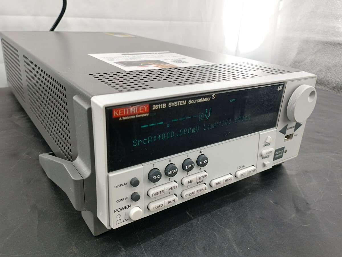 【校正試験成績書付き】2611B ソースメータ　1ch、10A、±200V Keithley / ケースレー_画像2