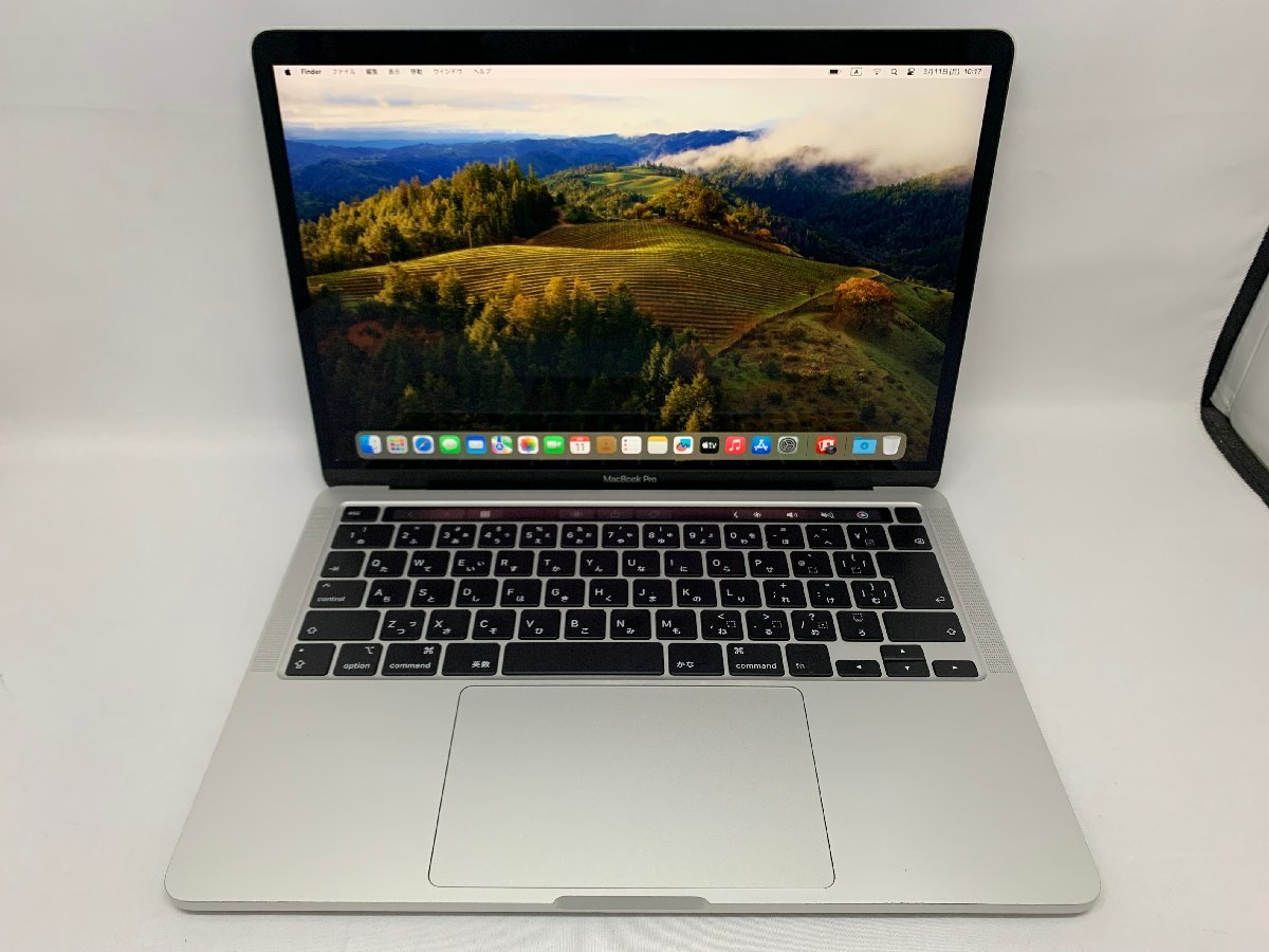 １円スタート！！ Apple MacBook Pro A2251 (13-inch, 2020, Four Thunderbolt 3 ports) シルバー [Nmc]_画像2