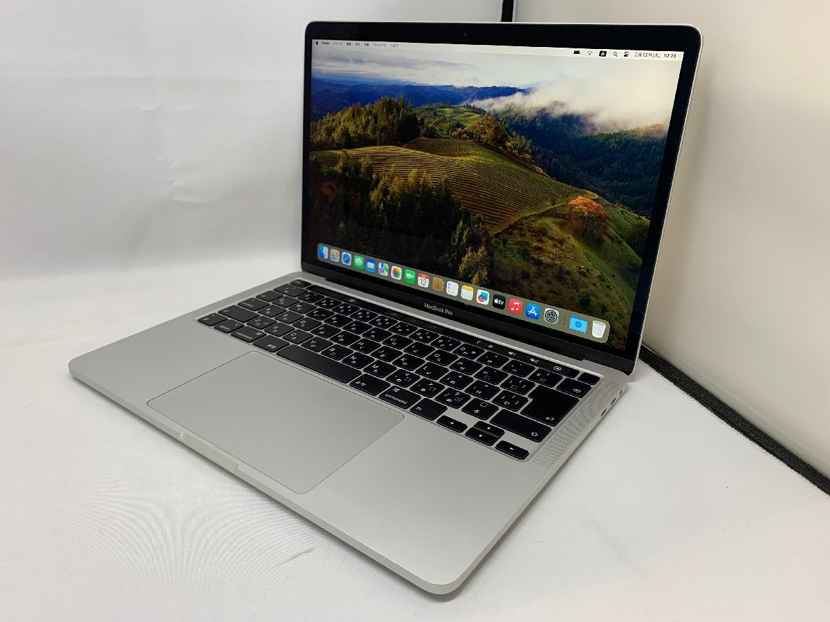 １円スタート！！ Apple MacBook Pro A2251 (13-inch, 2020, Four Thunderbolt 3 ports) シルバー [Nmc]_画像1