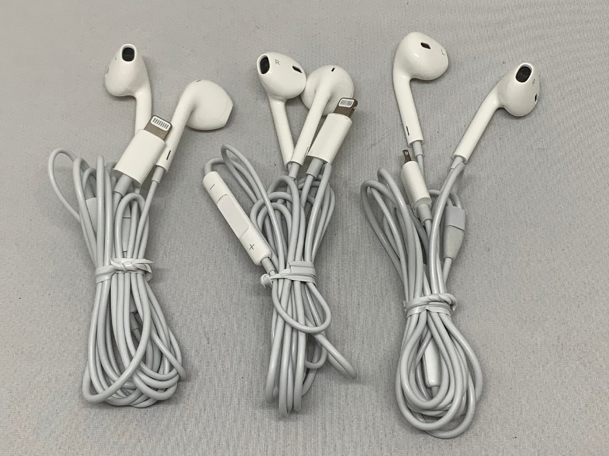 【未検査品】Apple EarPods (Lightningコネクタ) 3個セット [Etc]の画像1