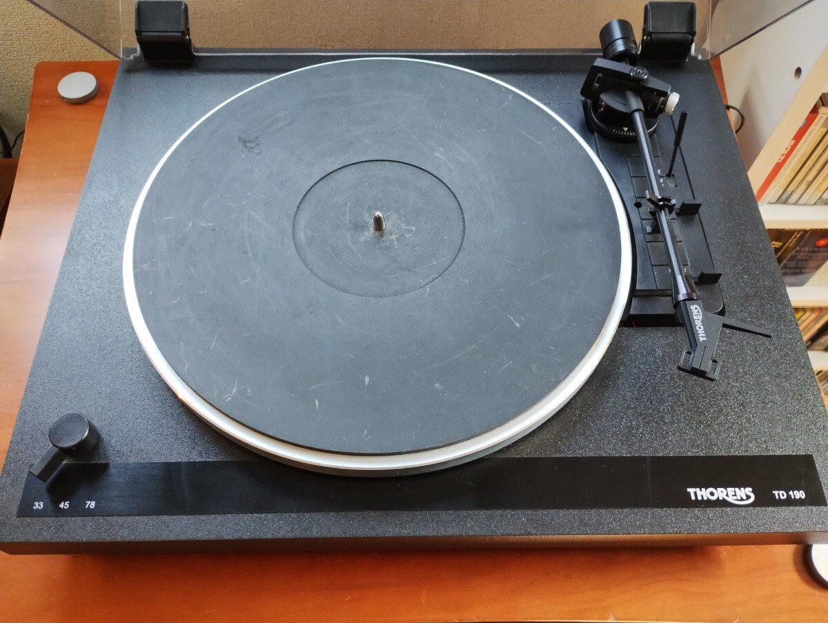 【状態良好】Thorens TD190 フルオートプレーヤー トーレンス 完動品 国内正規品の画像3