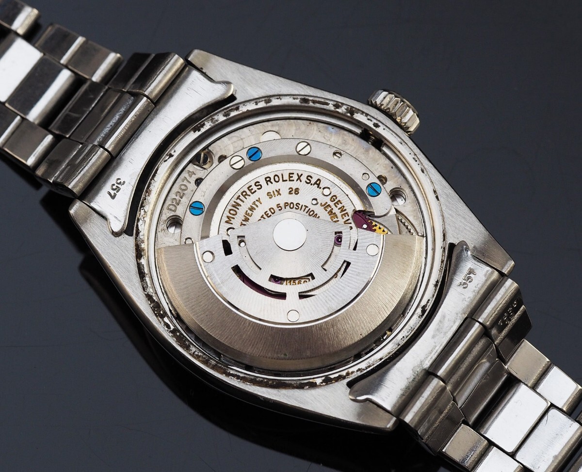 ギャラ&証明書 ROLEX 1500 DATE 1965年製 ヴィンテージ ロレックス 自動巻き Cal.1560 ギャランティ クロノメーター証明書 メンズ 腕時計の画像7