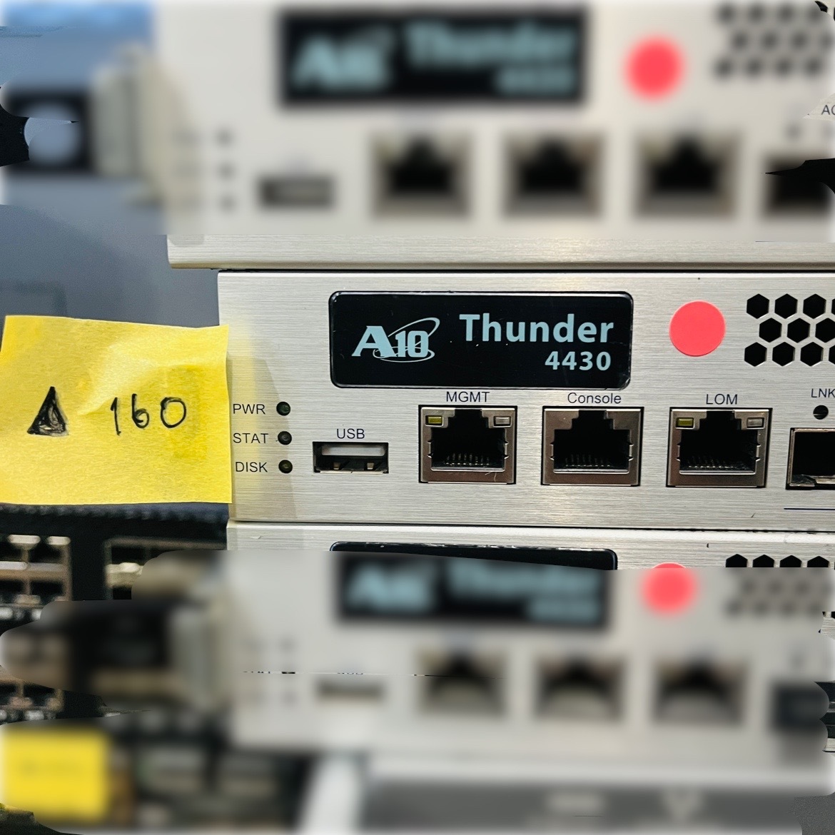 ▲160【通電OK】A10 Thunder 4430 ロードバランサ 負荷分散装置 アプリケーションデリバリーコントローラー インテルXeon6コアプロセッサの画像1