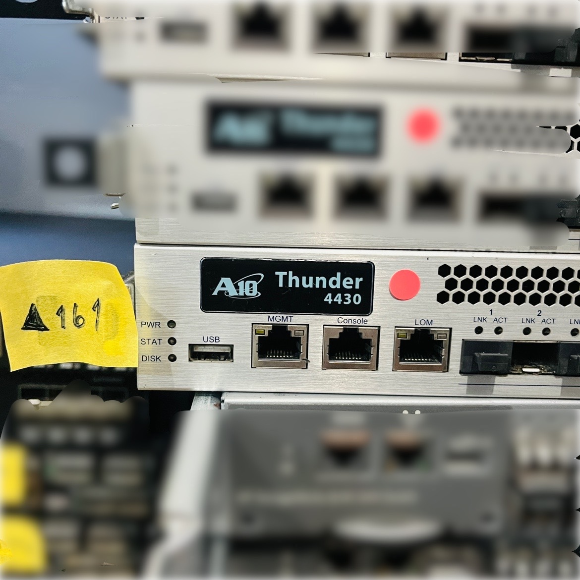 ▲161【通電OK】A10 Thunder 4430 ロードバランサ 負荷分散装置 アプリケーションデリバリーコントローラー インテルXeon6コアプロセッサの画像1