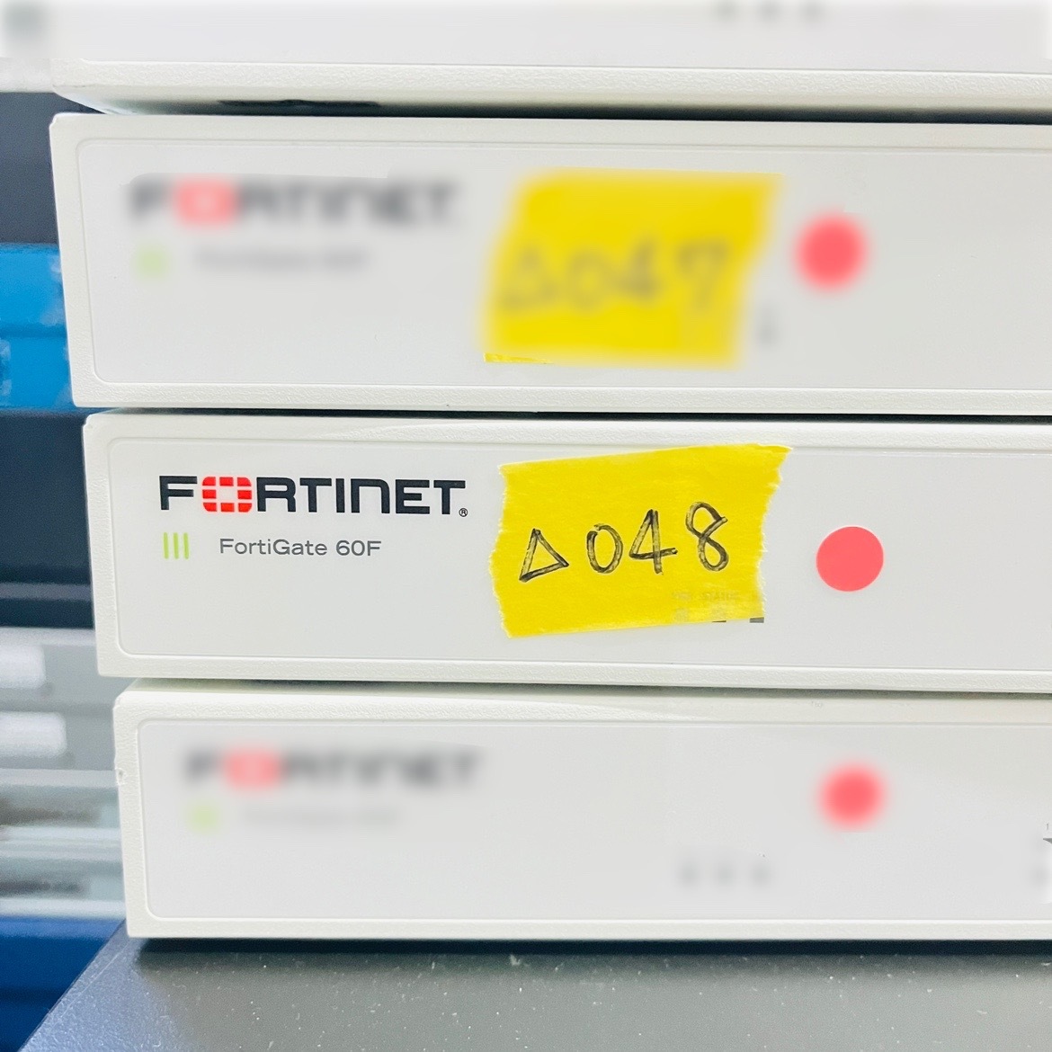 △048【通電OK】FORTINET FortiGate 60F FG-60F ファイアウォール セキュアSD-WAN FortiOS FortiConverter FortiGuard SOCプロセッサ NGFWの画像1