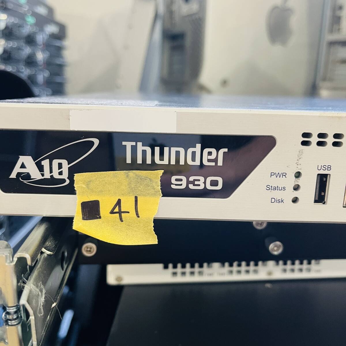 ■41【通電OK】A10 TH930-010-2PS Thunder 930 ロードバランサ プロキシ・セキュアWebゲートウェイ キャリアグレードNAT_画像1