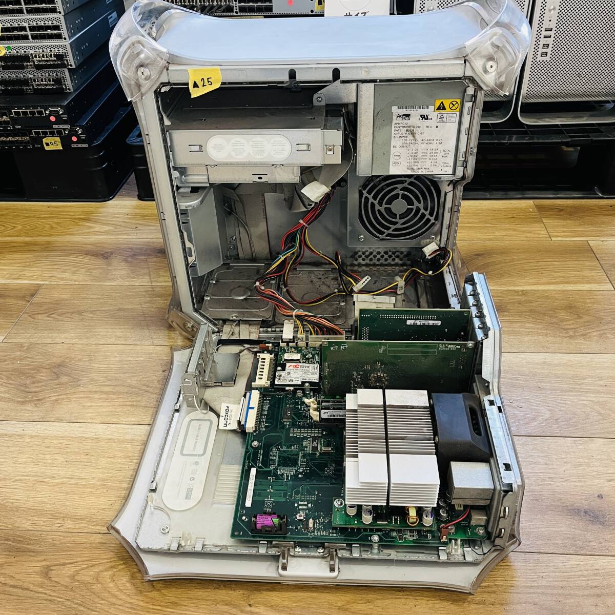 ▲25 Apple Power Mac G4 M8493 アップル パワーマック デスクトップ Quicksilver 内蔵モノラルスピーカー ギガビットイーサネットの画像3