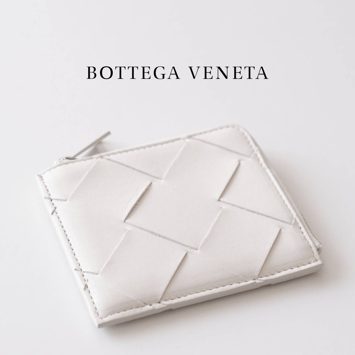 ■BOTTEGA VENETA ボッテガヴェネタ 7.8万円 新品 未使用 イントレチャート 財布 カーフレザー 1点限り■3992_画像1
