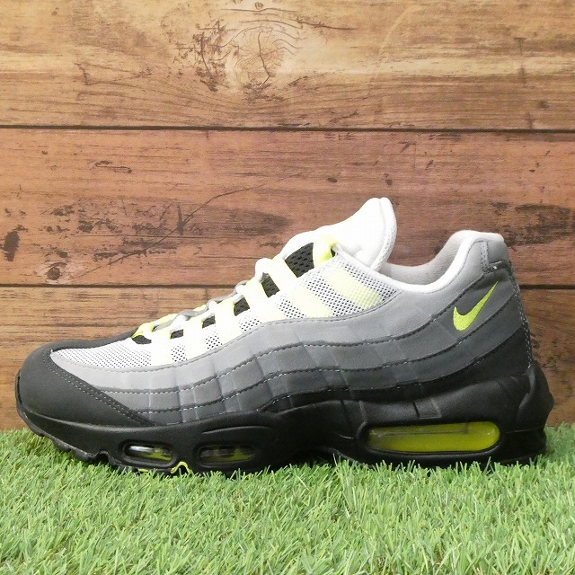 NIKE AIR MAX 95 OG ナイキ エアマックス 95 オージー イエローグラデ ブラック/ネオンイエロー/ライトグラファイト CT1689-001 26.0cm_画像2