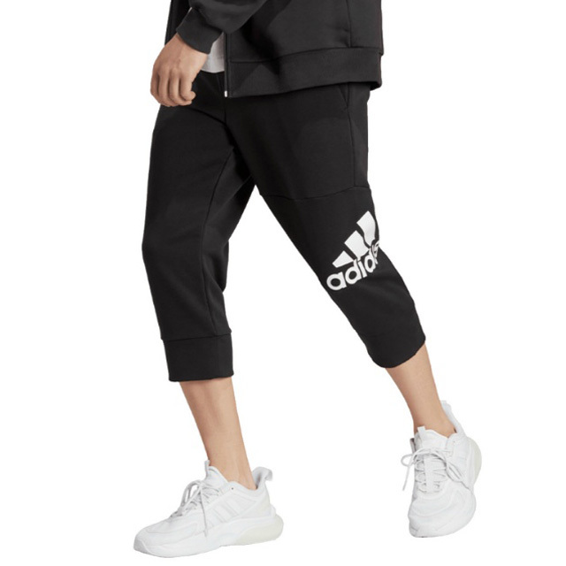 【新品】XLサイズ adidas アディダス ESS スウェットパンツ 3/4パンツ 7分丈 HA4350 ブラック メンズ_画像1