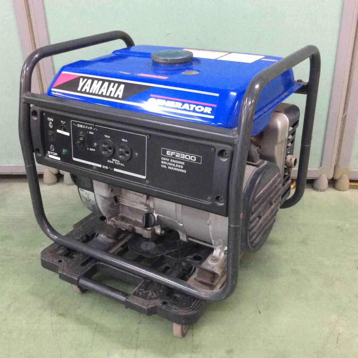 【RH-8382】中古品 YAMAHA ヤマハ 発電機 EF2300 60Hz【引き取り限定・静岡県浜松市】